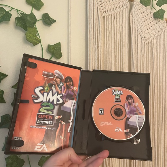 The Sims 2 Open For Business (PC, Used, Very Good Condition!) - Picture 2 of 3